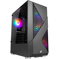 Корпус 1stPlayer F3-A-BK-4F1 Black