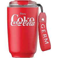 Термокружка GERM Mocha Series Coca-Cola 400ml Cinnbar Red (GM127B50539)
