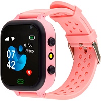 Детские смарт-часы AmiGo GO009 Camera + LED Pink