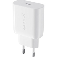 Сетевое зарядное устройство Proove Rapid 20W USB-C White (WCRP20000102)