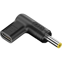Перехідник PRC USB-C to DC Adapter YX-06 PD19 5V 5.5x2.5мм Black - придбати в Дніпрі, Україні: ціна, характеристики | інтернет-магазин TOUCH