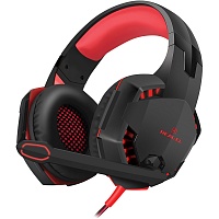 Игровые наушники REAL-EL GDX-8000 Vibration Surround 7.1 Backlit Black/Red (EL124100017)