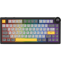 Клавиатура Ajazz AK820 V2 White Peach Switch Black/Grey/Yellow (AK820-V2-WP-BGY)