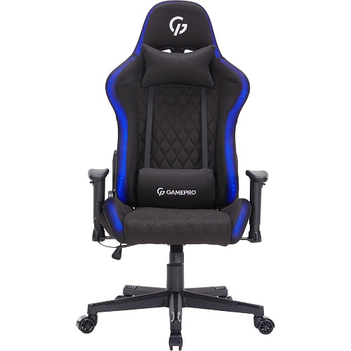 Геймерское кресло GamePro GC700FB RGB Size L Fabric Black 