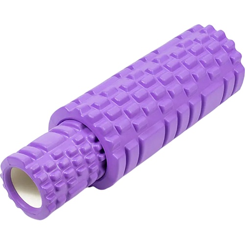 Массажный ролик EasyFit Grid Roller Double 33cm Violet (EF-7737s-1)