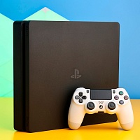 Ігрова консоль Sony PlayStation 4 Slim 1TB Black Б/У - придбати в Дніпрі, Україні: ціна, характеристики | інтернет-магазин TOUCH
