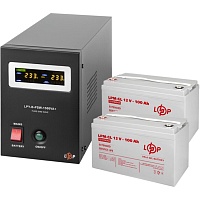 Джерело безперебійного живлення (ДБЖ) LogicPower B1500 + 2 x LPM-GL батарея 12V - 100Ah (19800) - придбати в Дніпрі, Україні: ціна, характеристики | інтернет-магазин TOUCH