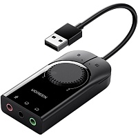 Звуковая карта Ugreen CM129 black (40964)