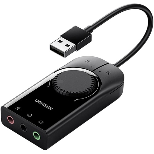 Звуковая карта Ugreen CM129 black (40964)