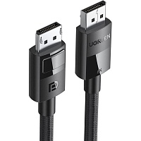 Кабель Ugreen DP114 DisplayPort to DisplayPort V1.4 1.5m Black (80391)