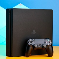 Игровая консоль Sony PlayStation 4 Slim 1TB Black Б/У