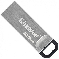 USB флеш-накопитель Kingston DataTraveler Kyson 128GB USB-A 3.2 Gen 1 Silver/Black (DTKN/128GB)