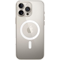 Чехол Clear Case with MagSafe для Apple iPhone 16 Pro Max Transparent AAA