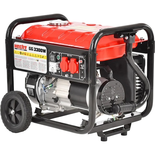Инверторный бензиновый генератор Hecht GG 3300W 2.6/3 кВт