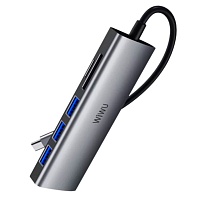 USB-хаб WiWU Alpha 5-in-1 (A532ST)