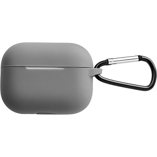 Чехол Silicone Case + Carbine для AirPods Pro 2 Grey