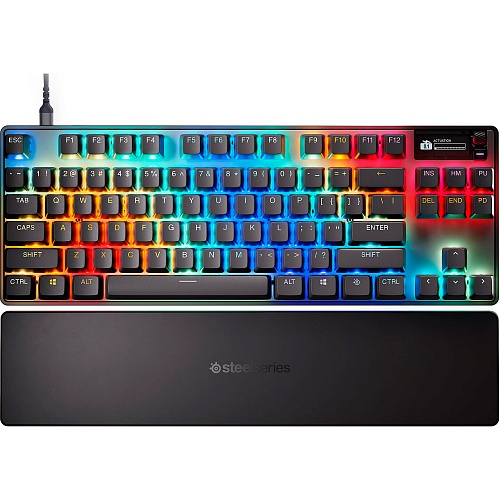 Клавіатура SteelSeries Apex Pro TKL Gen 3 UA Black (64740) - придбати в Дніпрі, Україні: ціна, характеристики | інтернет-магазин TOUCH