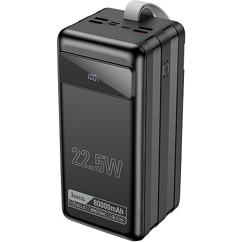 Внешний аккумулятор Hoco DB50 Great 80000mAh 22.5W Black (6942007614221)
