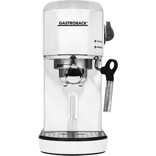 Кавоварка ріжкова Gastroback Design Espresso Piccolo White (42717) - придбати в Дніпрі, Україні: ціна, характеристики | інтернет-магазин TOUCH