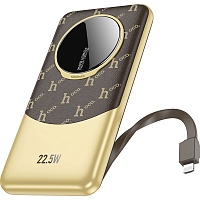 Внешний аккумулятор Hoco Q29 Nobility Lightning 10000mAh 22.5W Brown