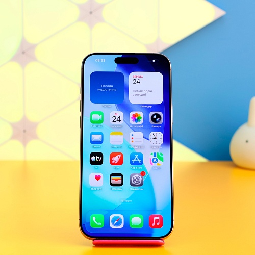 Смартфон Apple iPhone 16 Pro Max 256GB Desert Titanium (MYWX3) Б/У