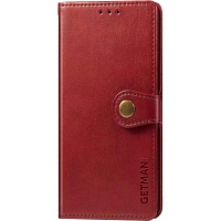 Чехол-книжка GETMAN Gallant Cover Case для Xiaomi Redmi Note 9/Redmi 10X (Red)