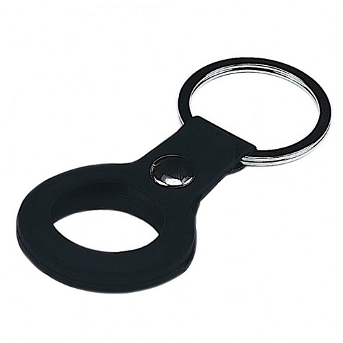 Чохол для Apple AirTag - Silicone Key Ring (Black) HC - придбати в Дніпрі, Україні: ціна, характеристики | інтернет-магазин TOUCH