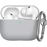 Чехол AhaStyle Colorful Silicone Case для Apple AirPods Pro 3 Grey (CP-WG184-GY)