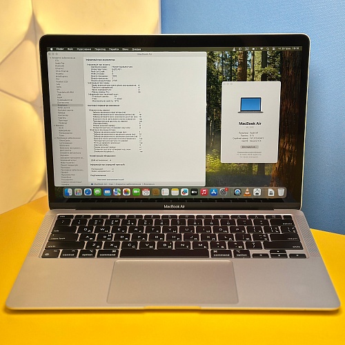 Ноутбук Apple MacBook Air 13" M1 Retina Silver 2020 MGN93 (1WFY) Б/У