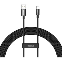 Кабель Baseus Superior Series SUPERVOOC USB-A to USB-C 65W 2m Black (CAYS001001) - придбати в Дніпрі, Україні: ціна, характеристики | інтернет-магазин TOUCH