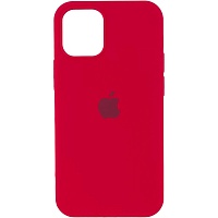 Чехол Silicone Case для Apple iPhone 14 Pro (Red) AA