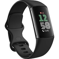 Фитнес-браслет Fitbit Charge 6 Obsidian/Black Aluminum