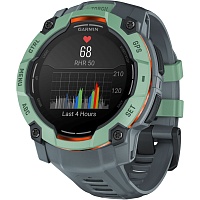 Смарт-часы Garmin Instinct 3 AMOLED 50mm Neo Tropic with Twilight Band (010-03020-01)