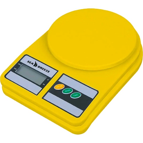 Весы кухонные SeaBreeze SB-071 Yellow