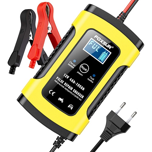 Зарядное устройство Foxsur FBC1205D Yellow