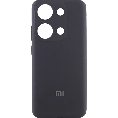 Чехол Epic Silicone Cover Lakshmi Full Cam with Logo для Redmi Note 13 Pro 4G/ Poco M6 Pro 4G/ Note 14S Black AAA