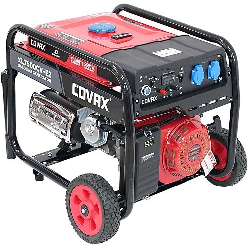 Генератор бензиновий COVAX XL7500CV-E2 5/5.5 кВт - придбати в Дніпрі, Україні: ціна, характеристики | інтернет-магазин TOUCH