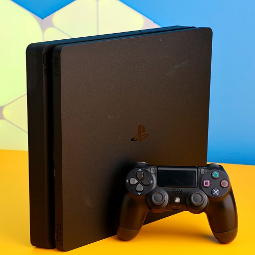 Игровая консоль Sony PlayStation 4 Slim CUH-2016A B01Y 500GB Jet Black Б/У