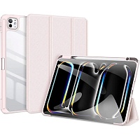 Чехол-книжка Dux Ducis Toby Series With Pencil Holder для Apple iPad Pro 11" M4/M5 (2024-2025) Pink