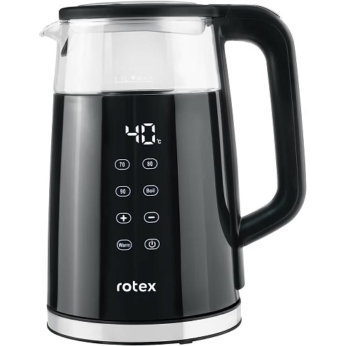 Электрочайник Rotex RKT86-GB Smart Black