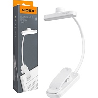 Настільна лампа VIDEX VL-NL134W White - придбати в Дніпрі, Україні: ціна, характеристики | інтернет-магазин TOUCH