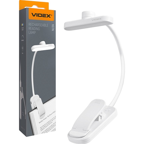 Настольная лампа VIDEX VL-NL134W White
