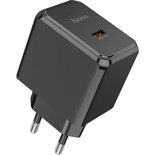 Мережевий зарядний пристрій Hoco CS13A Ocean USB-C 20W Black (603805) - придбати в Дніпрі, Україні: ціна, характеристики | інтернет-магазин TOUCH