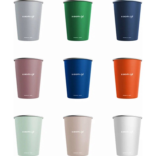 Термокружка Xiaomi Stainless Steel Drinking Cup 9-Color Set (BHR08CACN)