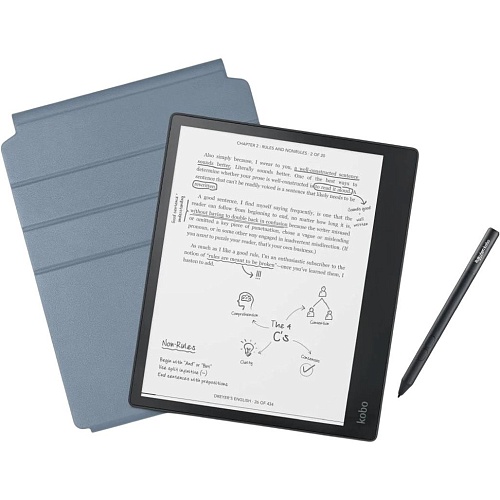 Электронная книга Kobo Elipsa Pack Black (N604-KU-BK-K-BU)