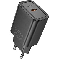 Сетевое зарядное устройство Hoco N62 Gentle PD30W Black (644297)