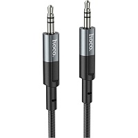 Кабель Hoco UPA23 3.5mm to 3.5mm 1m Gray (6931474783820)