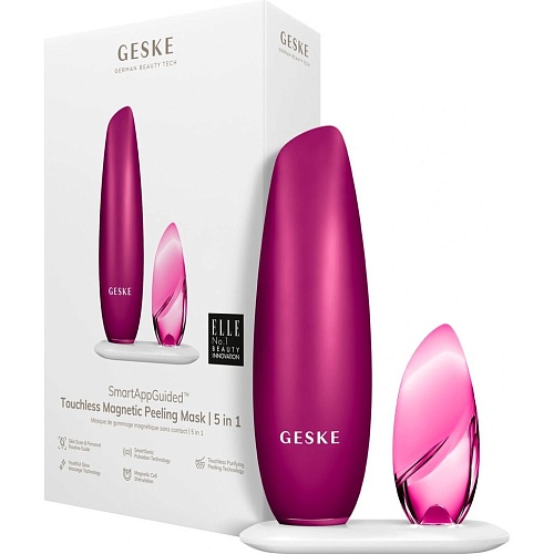 Магнитная пилинг-маска GESKE Touchless Magnetic Peeling Mask 5в1 Magenta (HB0558)