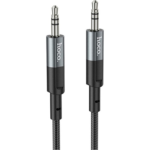 Кабель Hoco UPA23 3.5mm to 3.5mm 1m Gray (6931474783820)