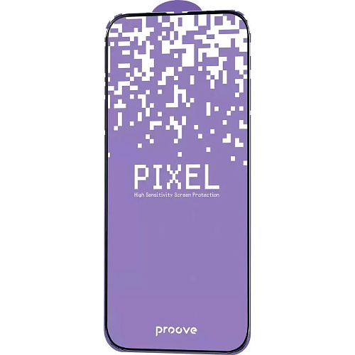 Защитное стекло Proove Pixel для Apple iPhone 16 Pro/ 17 Black (PGPPXI16P001)